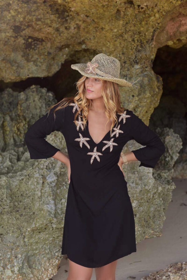 Starfish tunic (zwart /brons)