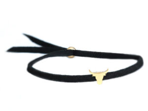 Buffalo armband (black gold)