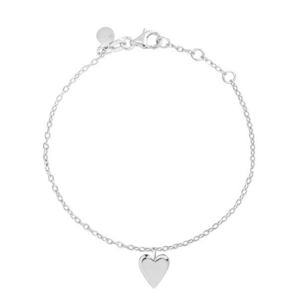 Hart armband (zilver)