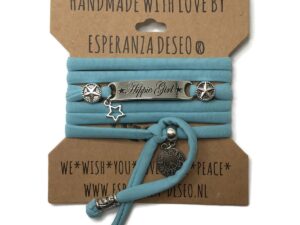 Hippie Girl wikkelarmband