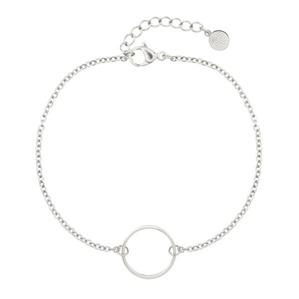 Infinity Ring armband (zilver)