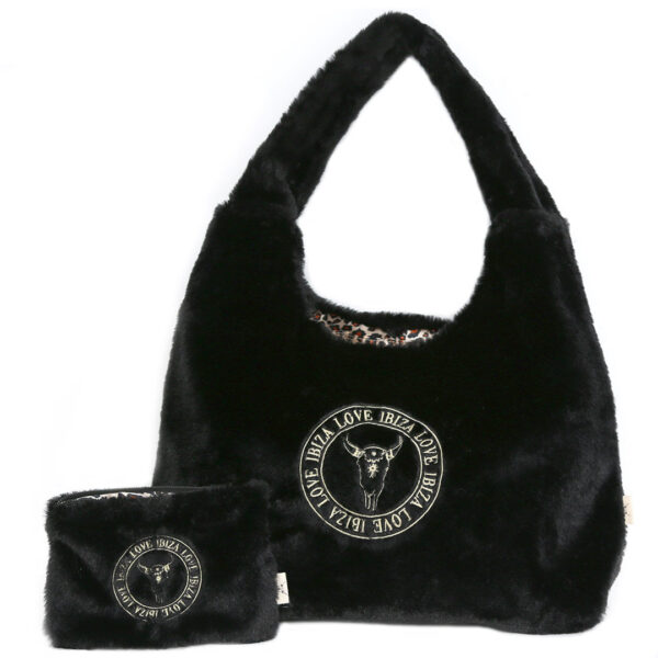 It's so fluffy bag (black)