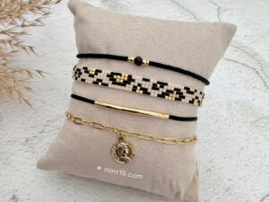 Leopard and Black armbandenset