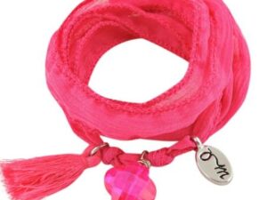 Pink Flambé Rakhi wikkelarmband