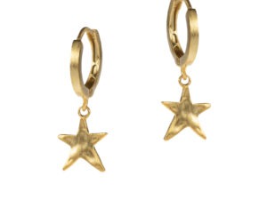 Starstruck hoop oorbellen (goud)