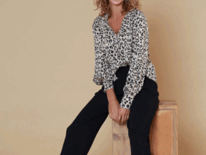 Naples blouse (leopard)