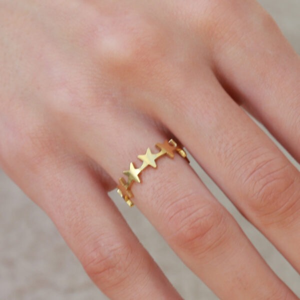 Stars ring (goud)