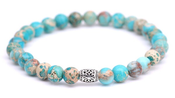 Lily armband (regalite blauw)