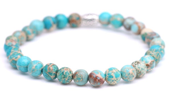 Lily armband (regalite blauw)