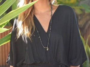 Indy Golden Shell lange ketting