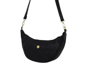 Be super excited schoudertas (zwart)