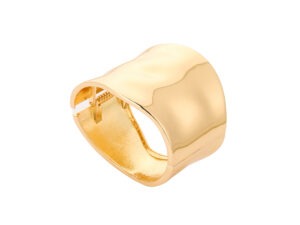 Gold bangle XL (goud)