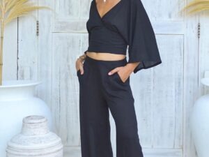 Alana top (zwart)