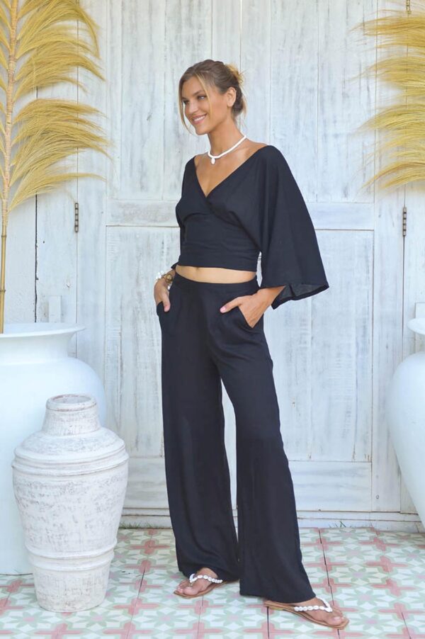 Alana top (zwart)