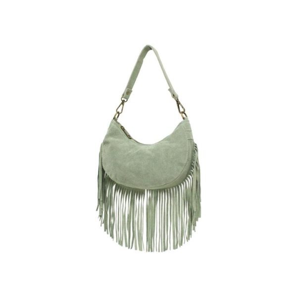 Bohemian Flair handtas (saliegroen)