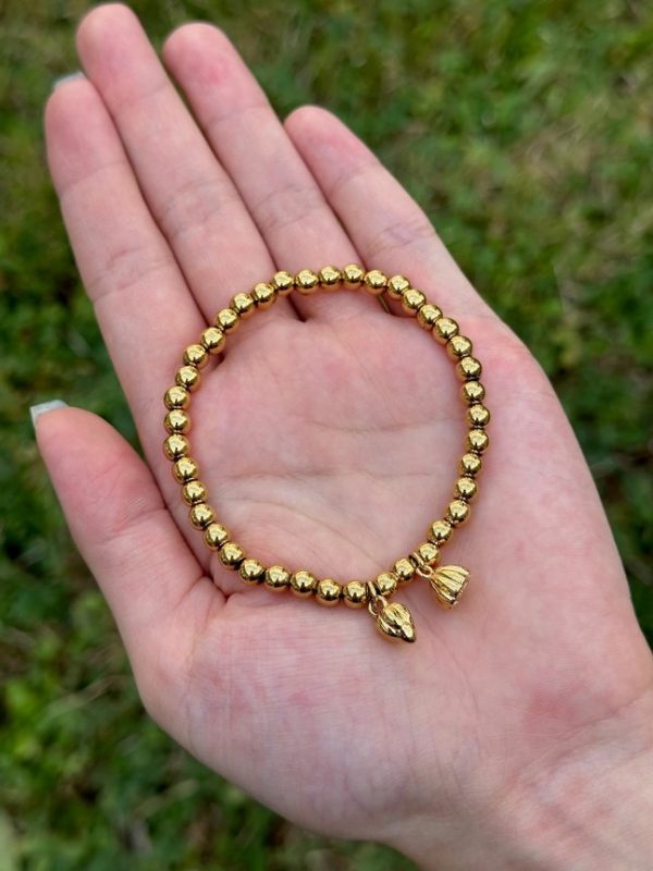 Kogelarmband (goud)