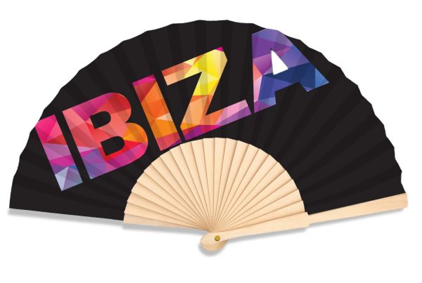 Ibiza Logo waaier (23 cm)