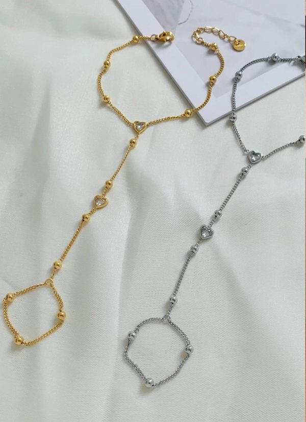 Crystal Heart handketting