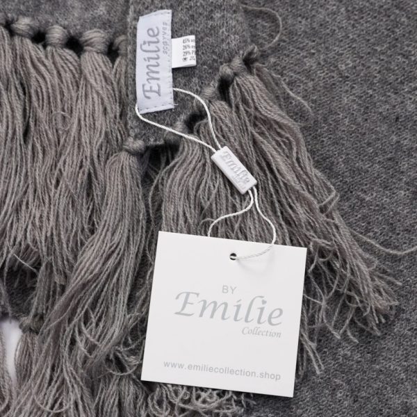 Emilie Poncho (grijs)