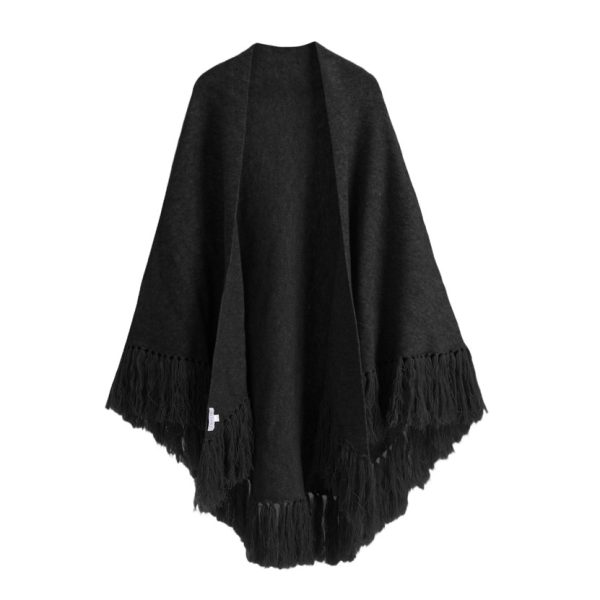 Emilie Poncho (zwart)