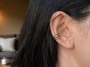 Bands earcuffs (goud)