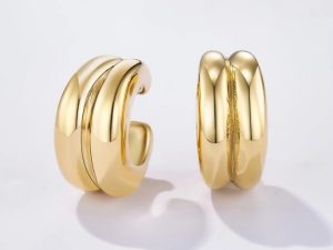 Double Banded earcuffs (goud)