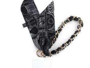 Home 19 Cloth Telefoonkoord (zwart)