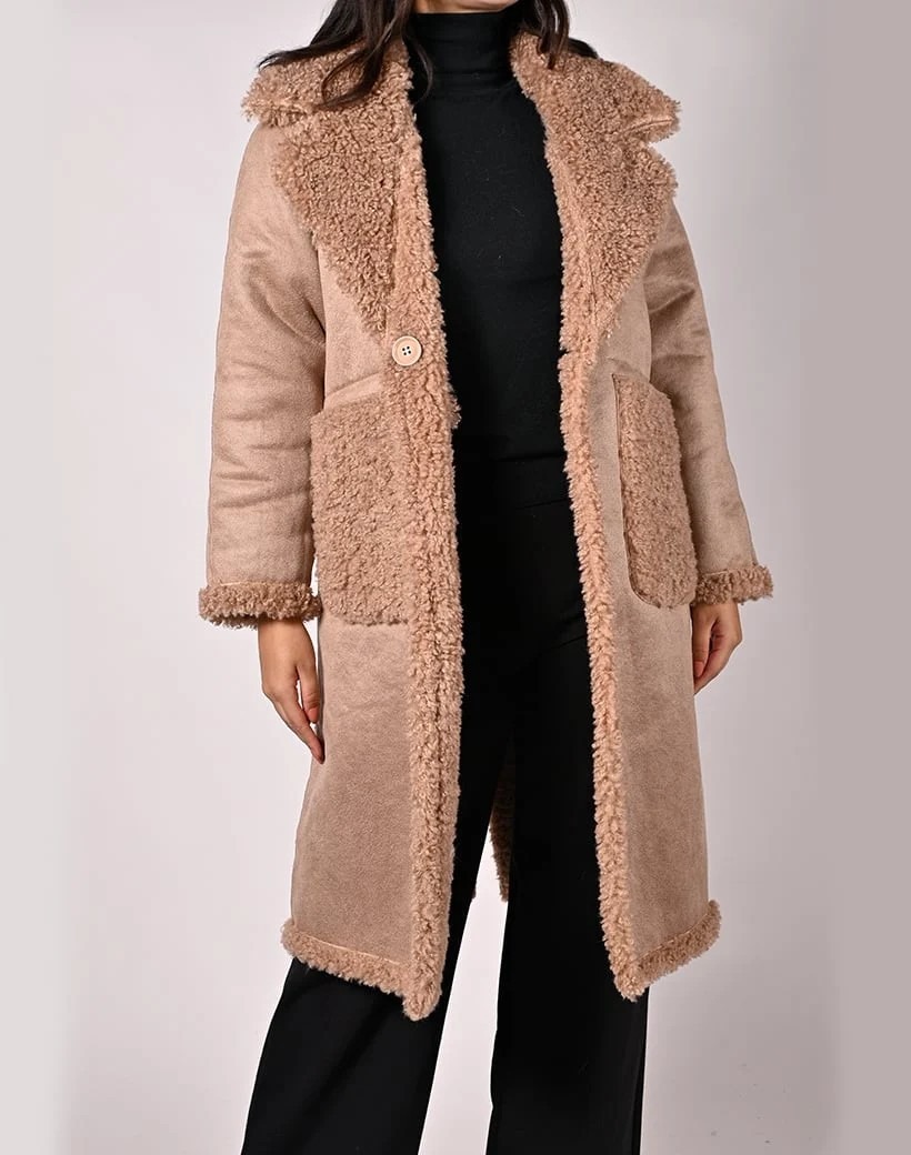 Teddy Jas Omkeerbaar (camel) 2 Teddy Jas Omkeerbaar (camel)