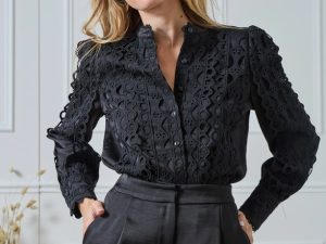 Rachel blouse met kant