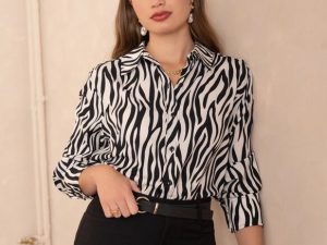 Zaraya blouse (zebraprint)