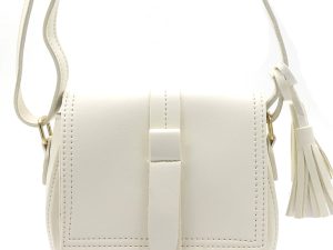 Home 22 Schoudertas met tassel (wit)
