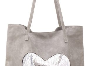 Home 21 Silver Heart shopper