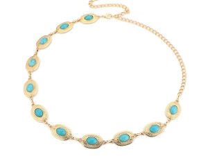 Home 23 Oasis chainbelt riem (goud)