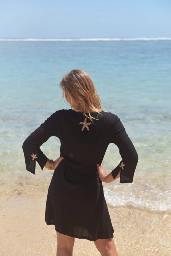 Starfish tunic (zwart /brons)