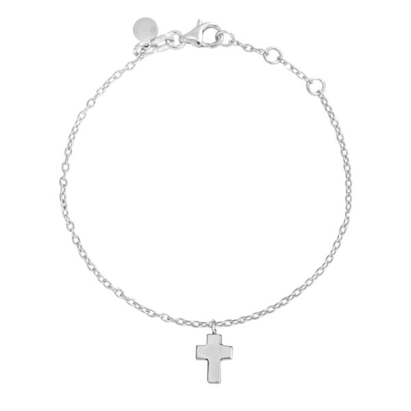 Crucifix armband (zilver)