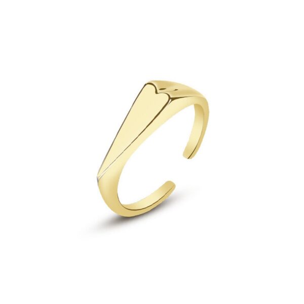 Hartvormige ring (goud)