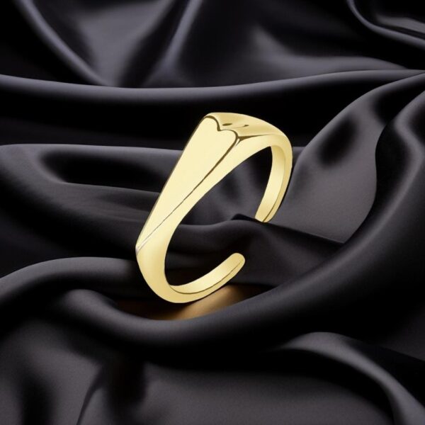 Hartvormige ring (goud)