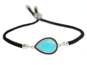 Versailles turquoise silver armband