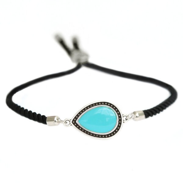 Versailles turquoise silver armband