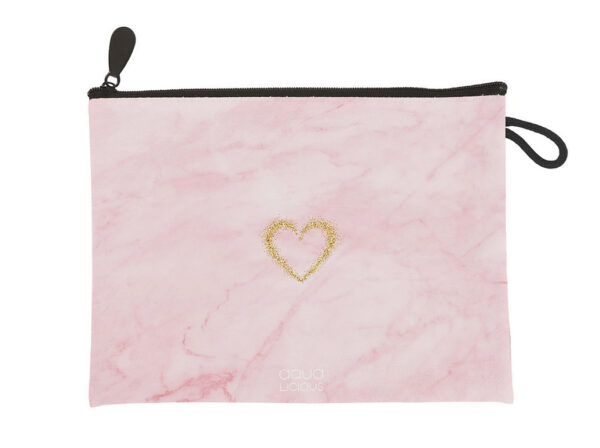 Pink Marble clutch